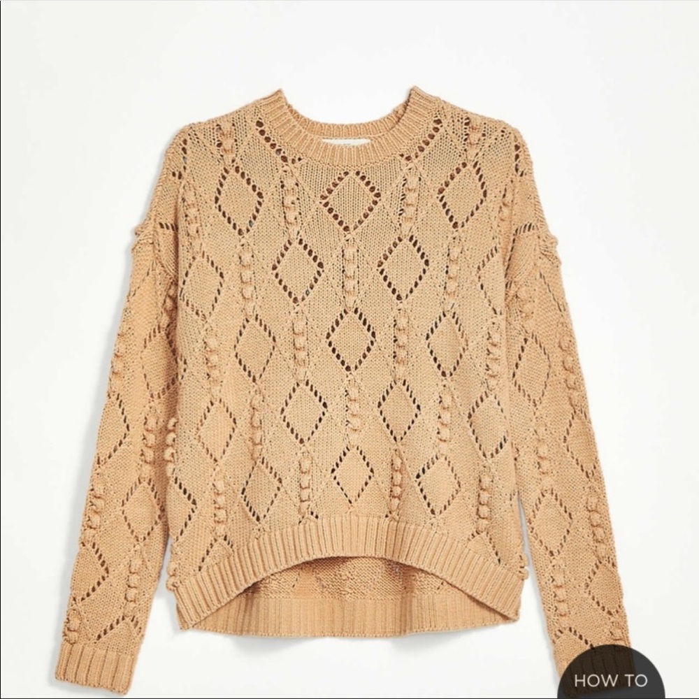 Loft Bubble Drop Shoulder Sweater - image 1